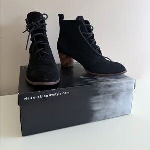 Dolce Vita Black Suede Boots